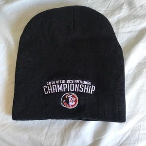 FSU championship beanie